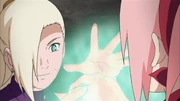 Ino cura a mão de Sakura.png