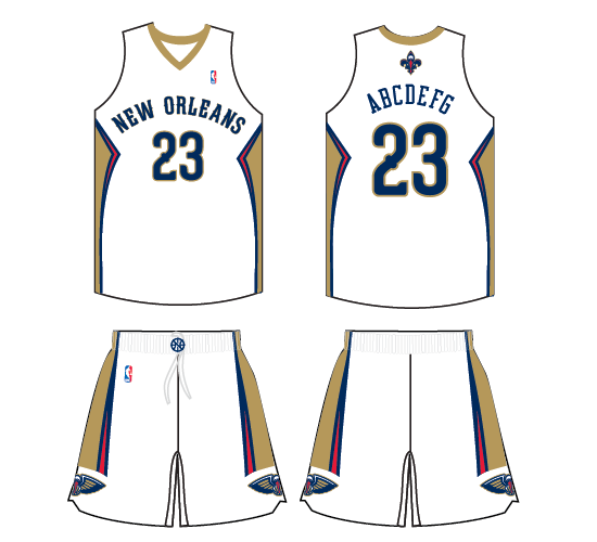 Image - New Orleans Pelicans Home Uniform.png | Basketball ...