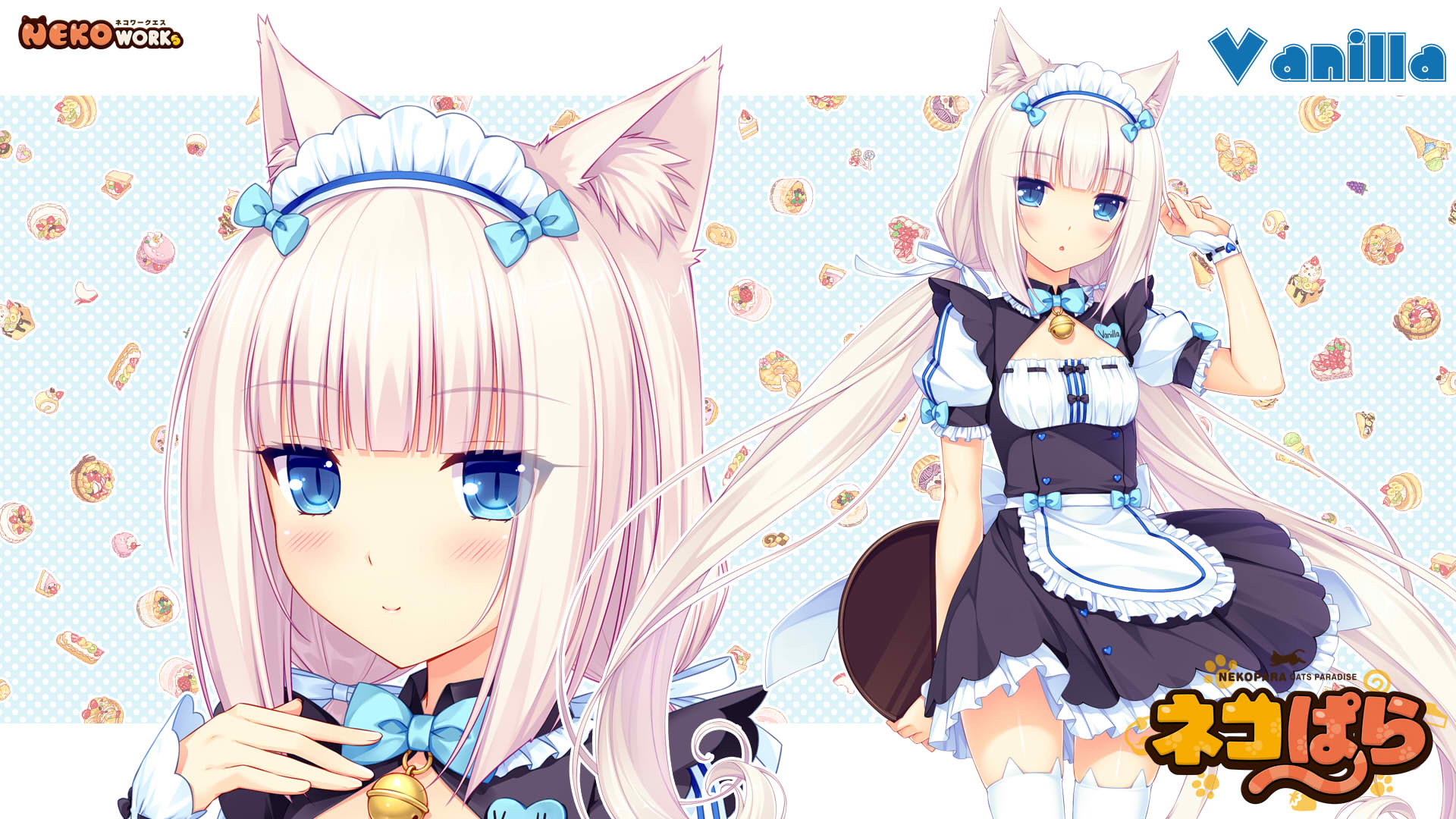 nekopara chocola and vanilla figure