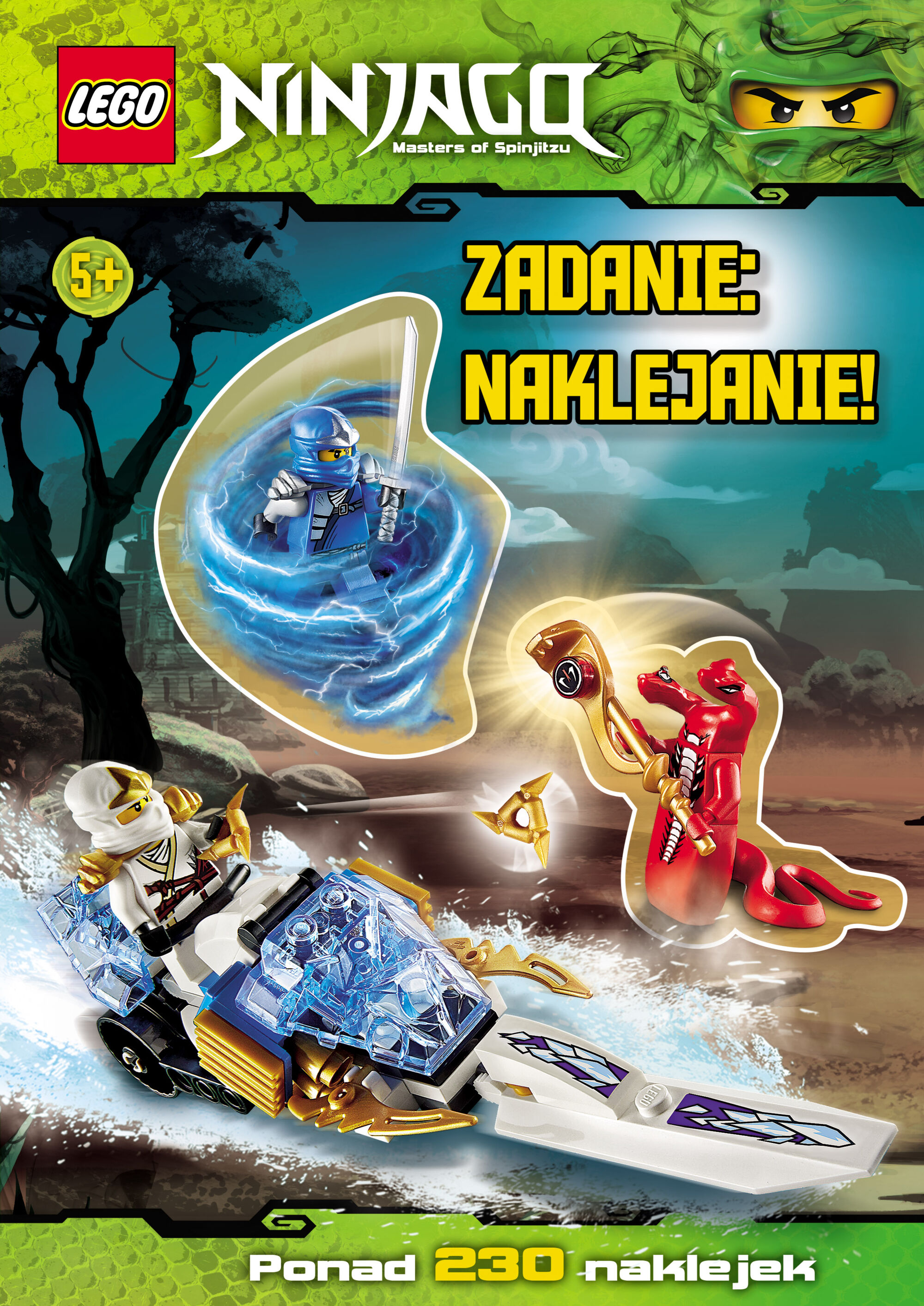 Lego Ninjago Dzień W Którym Zatrzymało Się Ninjago LEGO Ninjago: Zadanie: Naklejanie! (1/2012) | LEGO Ninjago Wiki