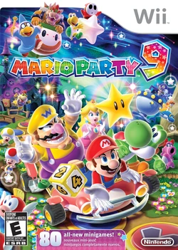 Mario Party 9 - NA Boxart