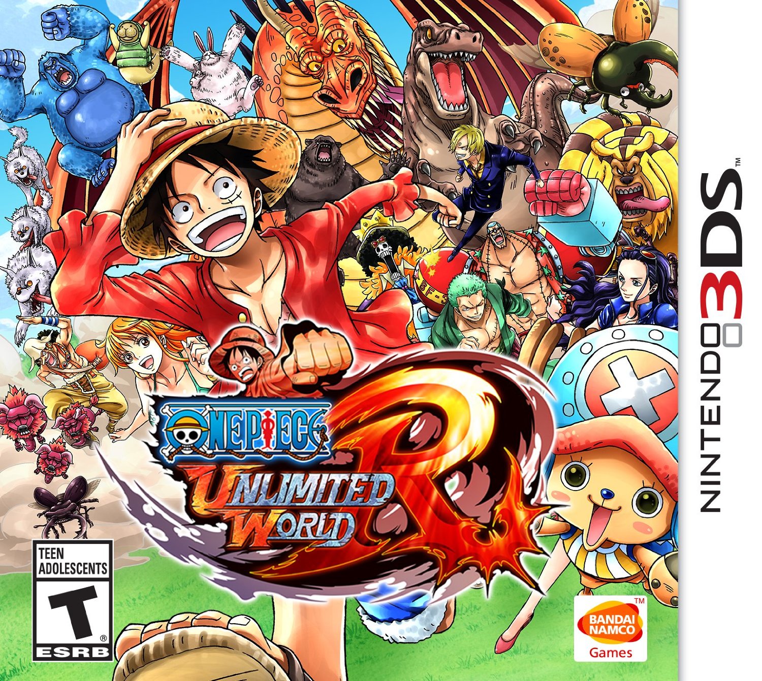 One Piece Unlimited World RED Nintendo 3DS Wiki Fandom powered by
