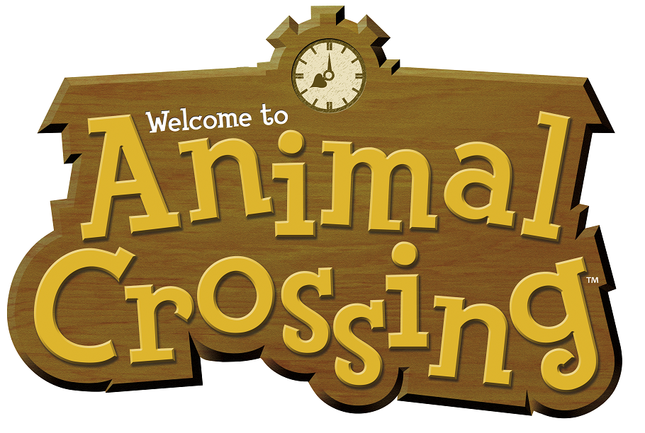 animal crossing logo wood animal crossing logo wood