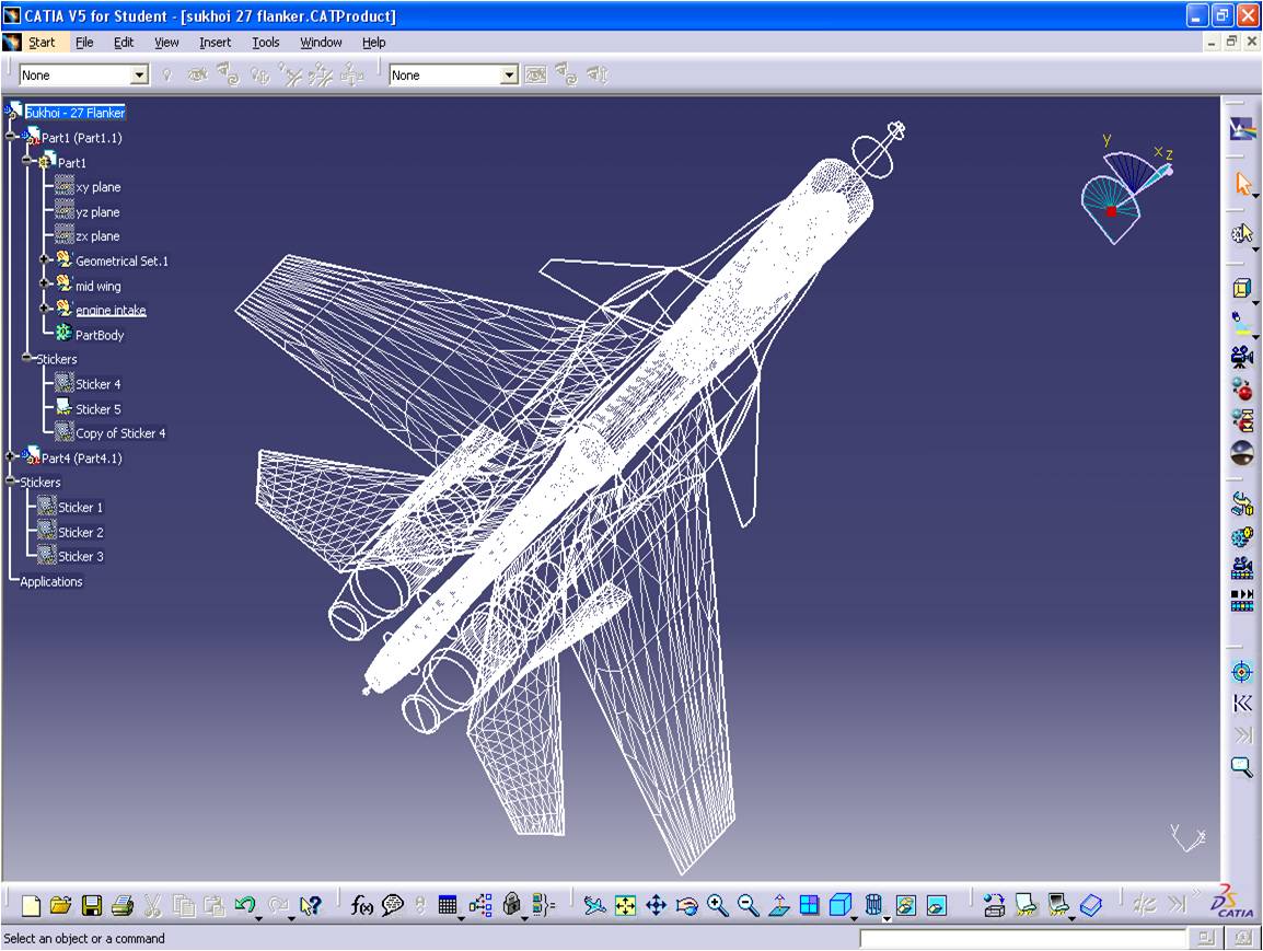 catia v5 job