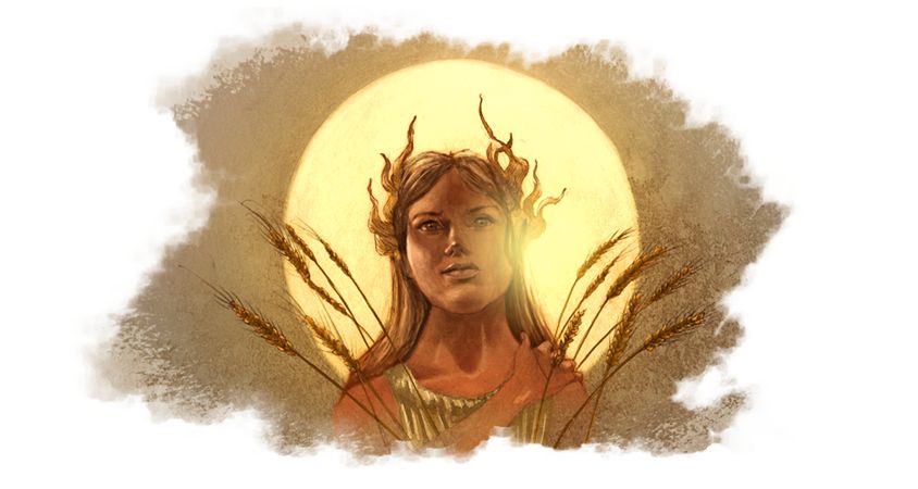 What is Demeter's symbol of power?