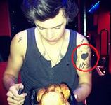 Harry black heart