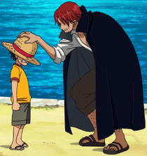 One piece luffy rencontre shanks