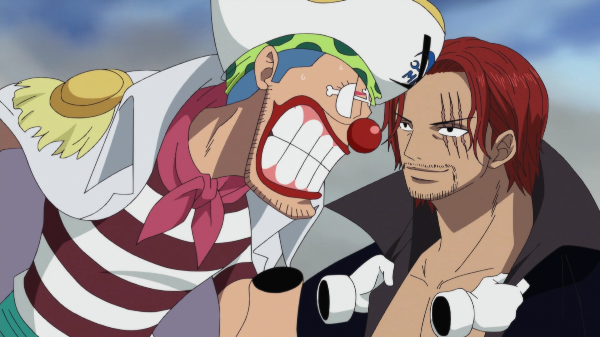 One Piece Buggy And Shanks