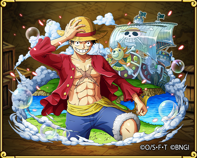 Monkey D. Luffy Straw Hat Pirates Reunited One Piece Treasure Cruise