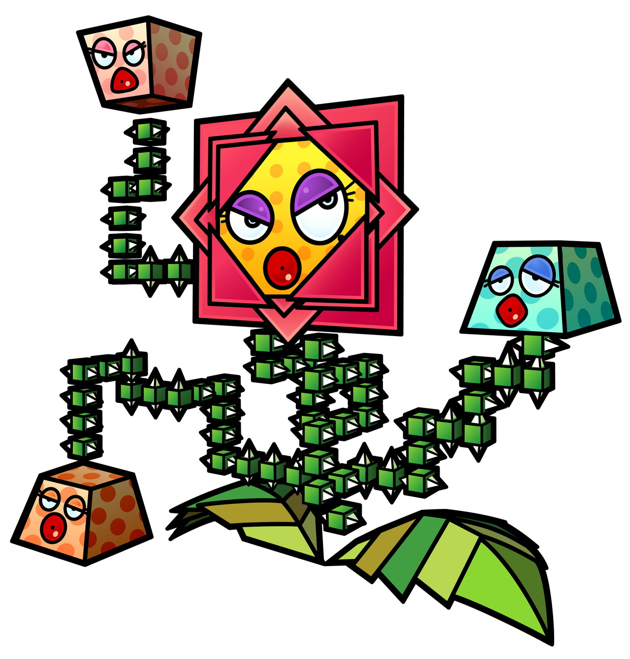 floro caverns paper mario wiki fandom powered by wikia paper mario happy flower