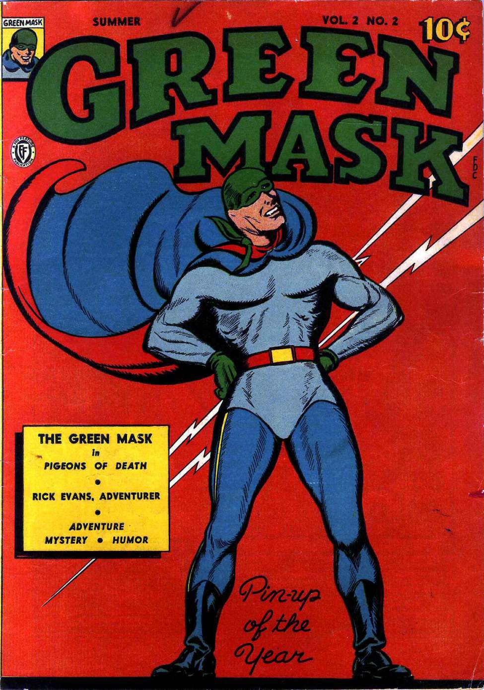 Green Mask (II) Public Domain Super Heroes Fandom powered by Wikia