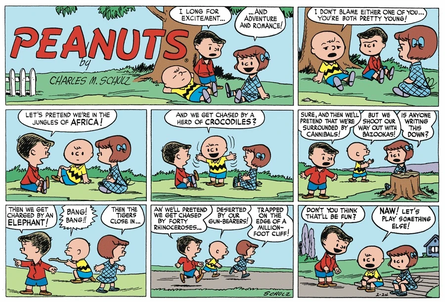 February 1952 comic strips Peanuts Wiki Fandom powered by Wikia