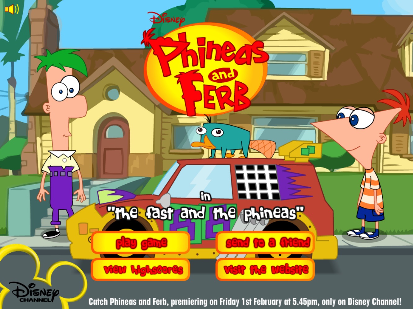 The Fast and the Phineas game) Phineas and Ferb Wiki FANDOM