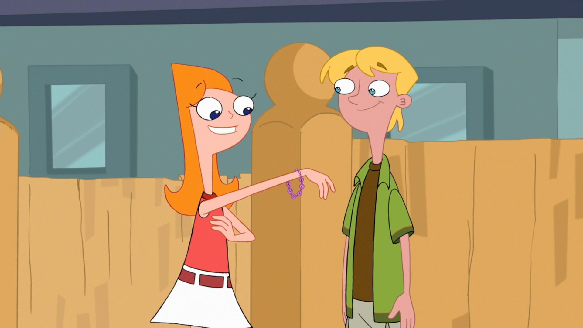 Image Candace With Jeremys Present Phineas And Ferb Wiki Fandom Powered By Wikia 5258