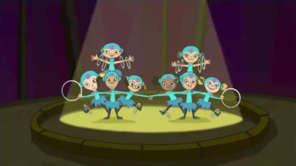 Image Fireside Girls performing their act.png Phineas and Ferb Wiki