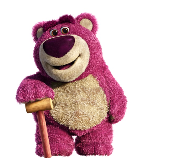 name of the pink bear in toy story 3