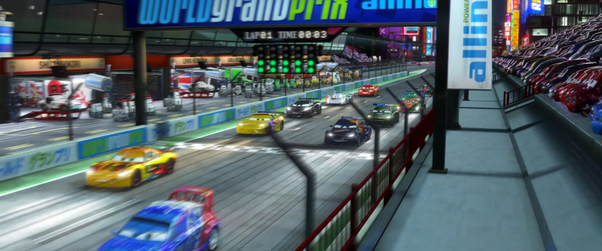 Image Cars 2 start race tokyo trailer 1.png Pixar Wiki Fandom