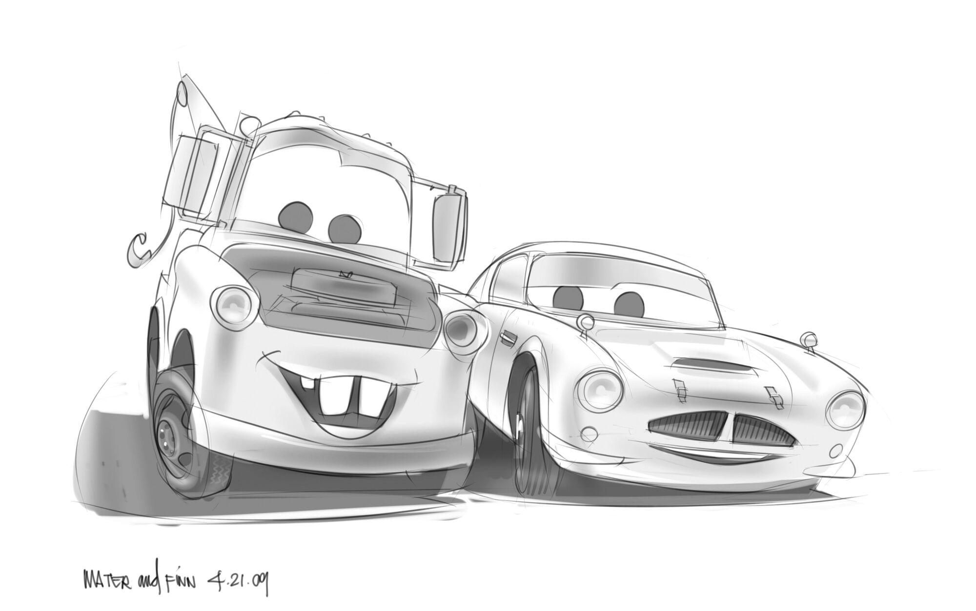 Image - Cars 2 - conceptart finn mcmissile 4.jpg | Pixar Wiki | Fandom