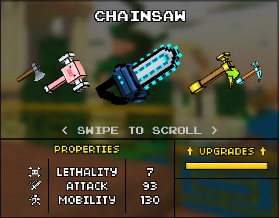 Chainsaw (PG3D) Pixel Gun Wiki Fandom powered by Wikia