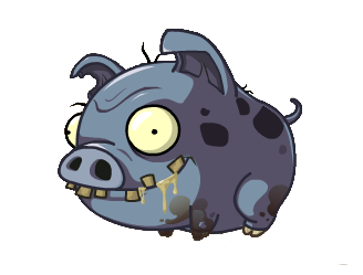 Image - HD Zombie Pig.png | Plants vs. Zombies: Garden Warfare Variant