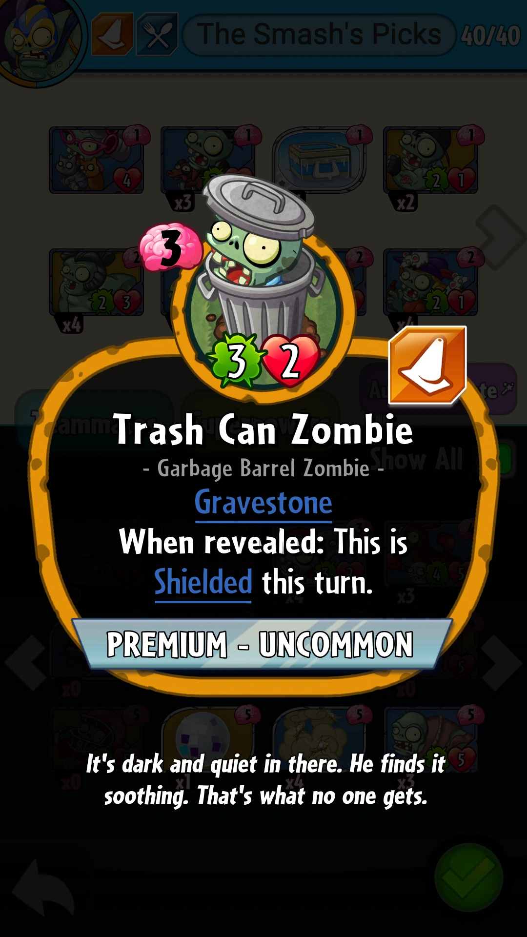 Trash Can Zombie (Plants vs. Zombies Heroes) Plants vs. Zombies Wiki