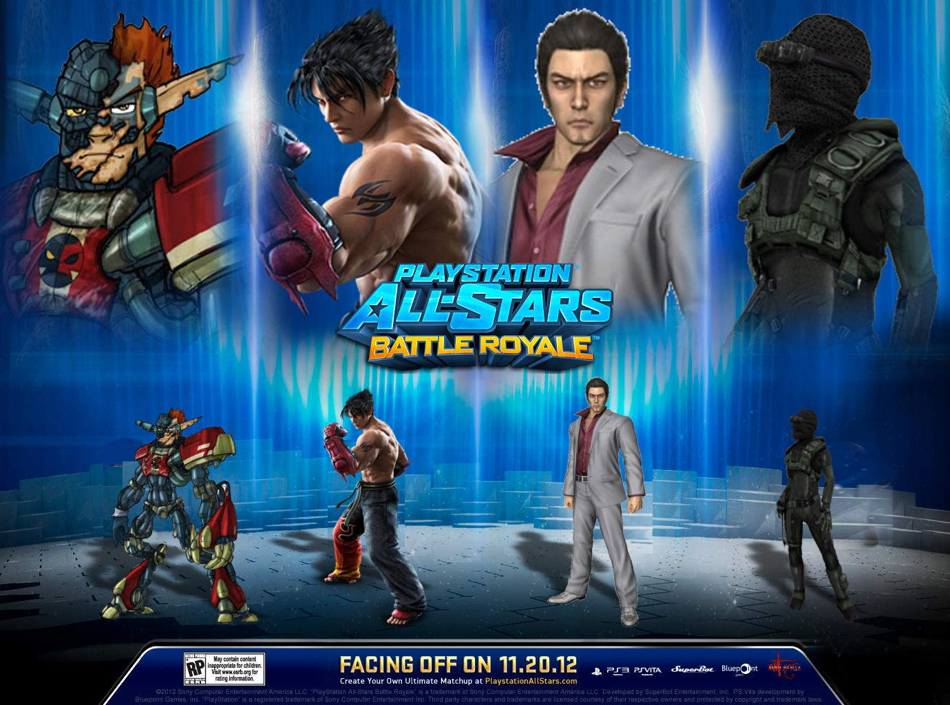  PlayStation All-Stars Battle Royale : Sony Computer  Entertainment America: Video Games