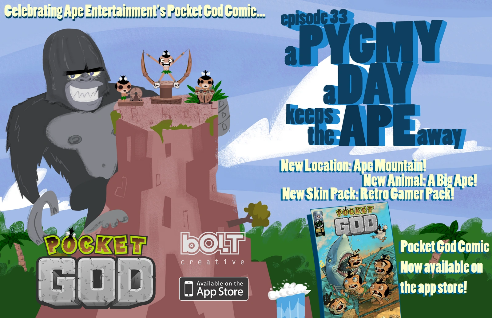 Giant Ape Pocket God Wiki Fandom powered by Wikia