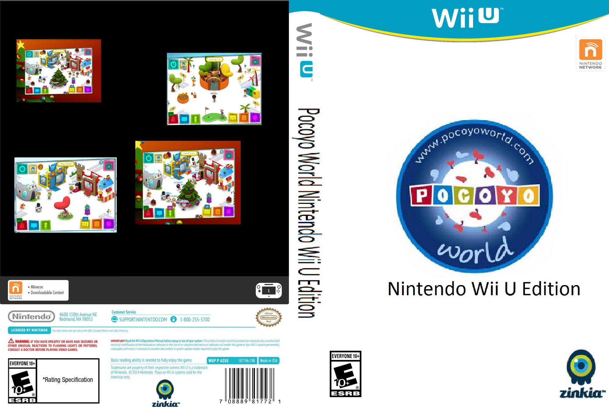 Image Wii u case cover box art template blank game case game cover by