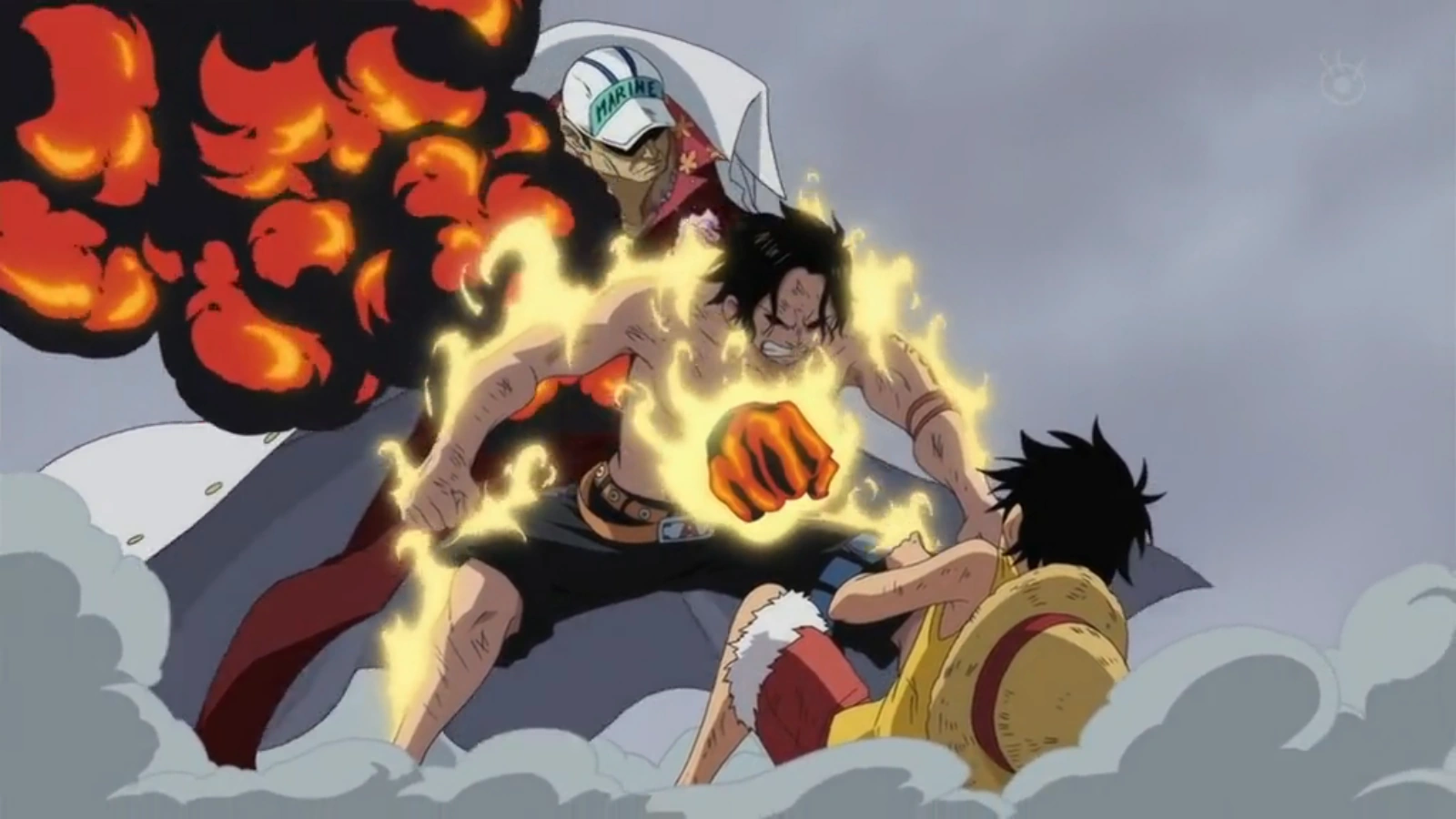 Image Ace Saves Luffy.png Superpower Wiki Fandom powered by Wikia
