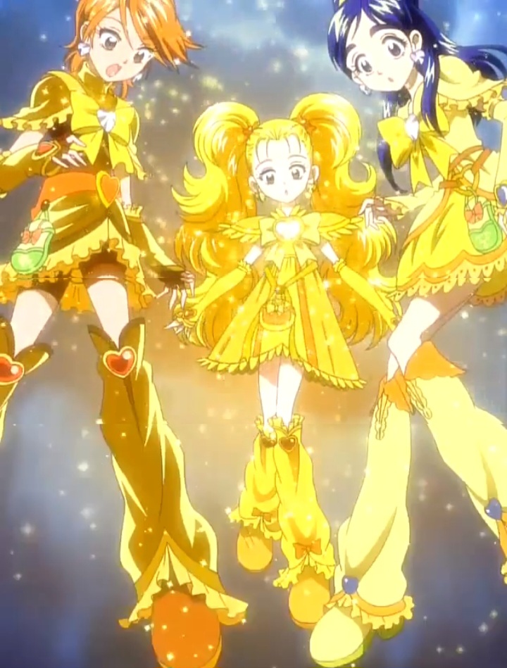 Golden pretty cure