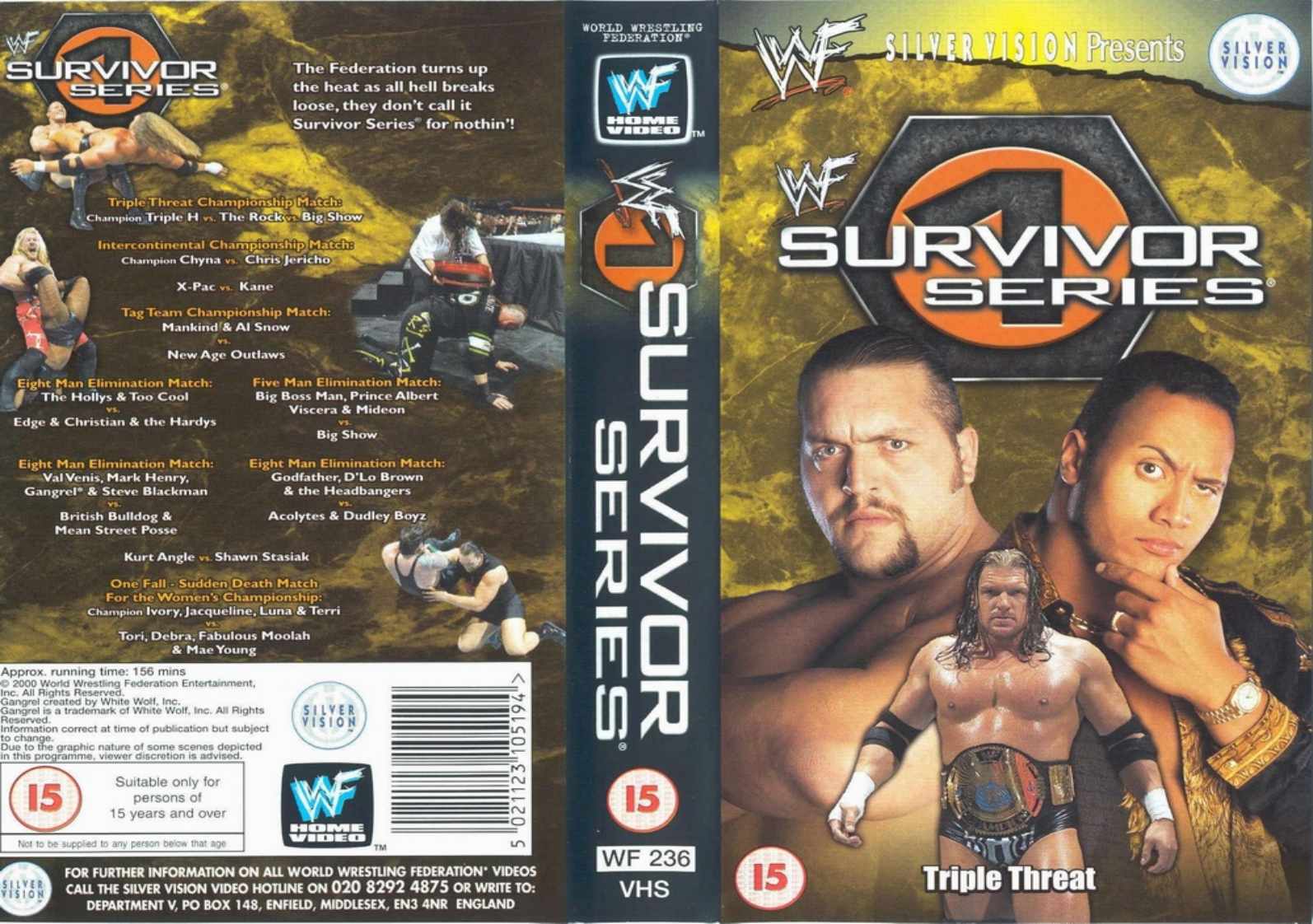 Image result for survivor series 1999 poster