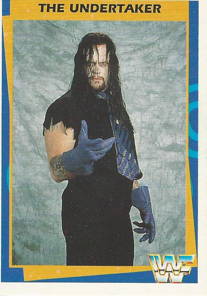 1995 WWF Wrestling Trading Cards (Merlin) The Undertaker (No.28)  Pro