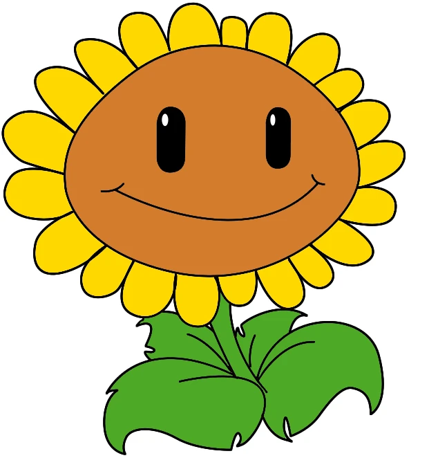 Image Plants vs zombies sunflower by a watt89d646xh3.jpg Plants vs