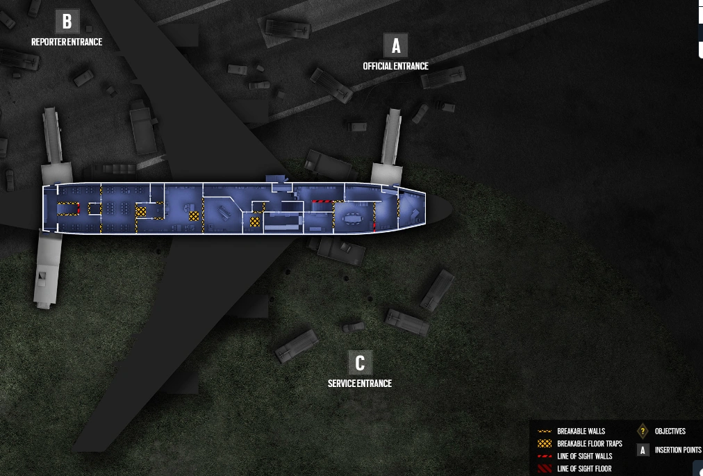 Rainbow Six Siege Plane Map