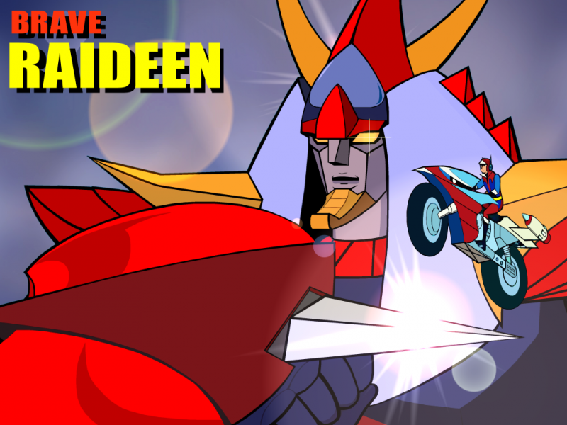 brave raideen robot