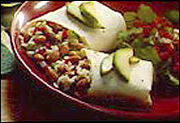Three Bean Burrito