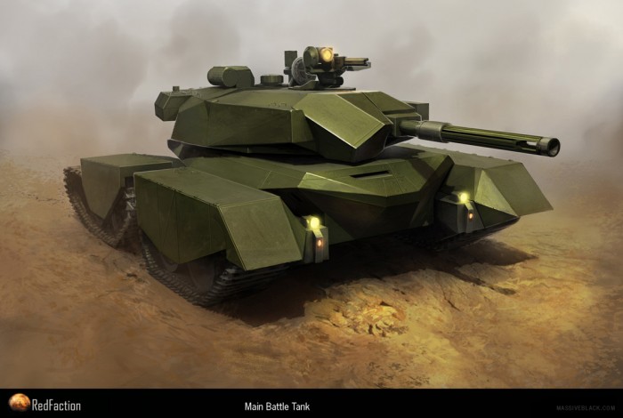 military science fiction tank designs