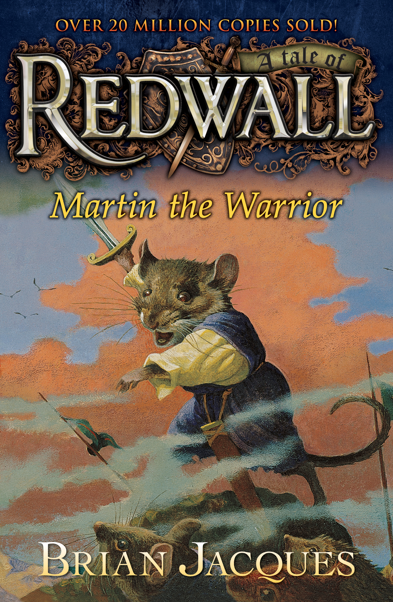 martin the warrior in the redwall series by brian jacques