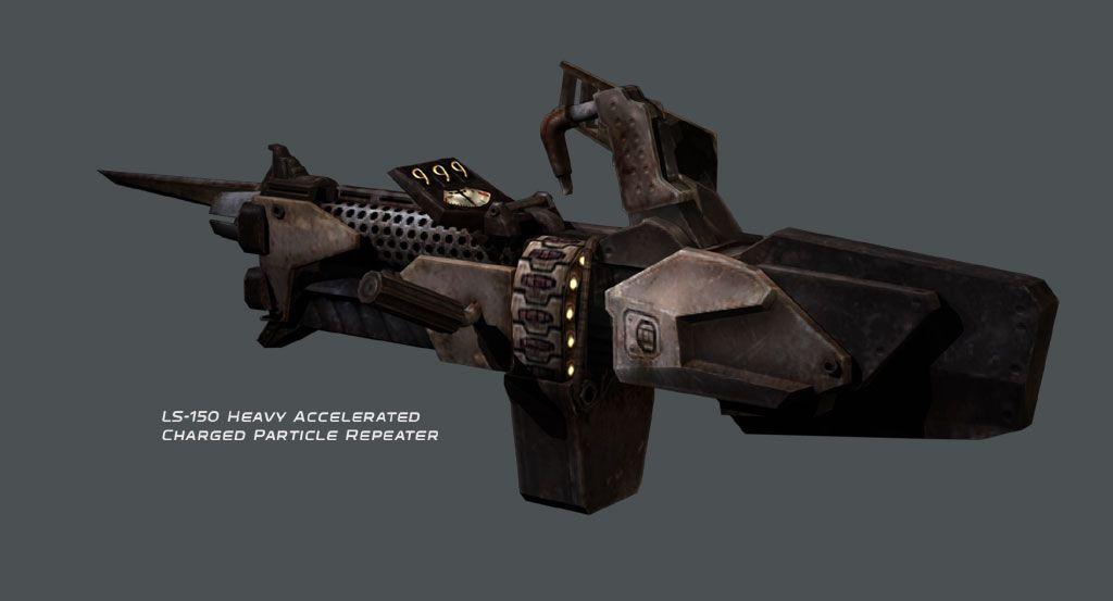 Heavy Accelerated Charged Particle Repeater Gun Republic Commando