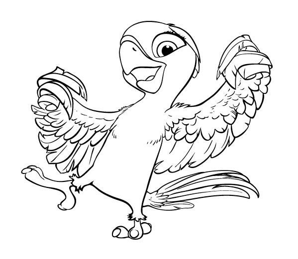 Free Rio Movie Coloring Pages Free Rio Movie Coloring Pages