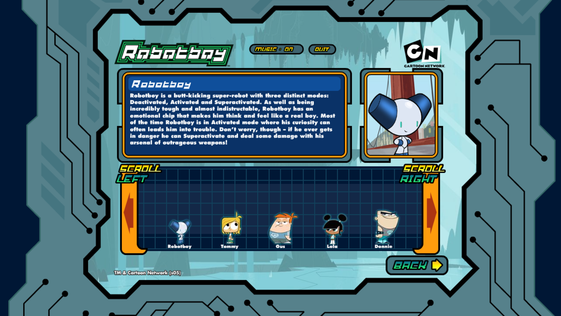 robotboy action figure