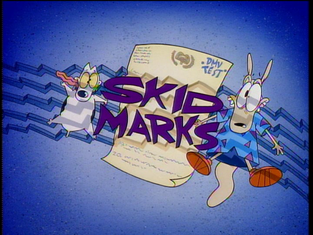 skid marks rocko modern life skid marks rocko modern life