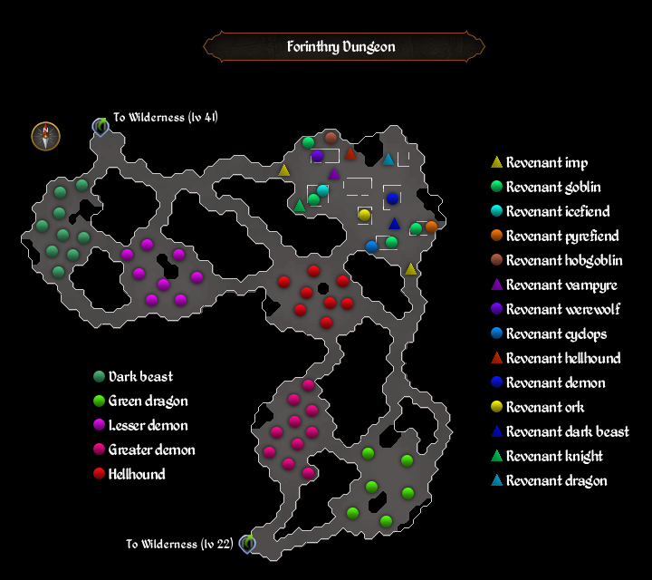 map forinthry dungeon runescape wiki wikia the pinch who stole christmas