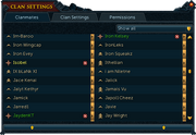 Clan list