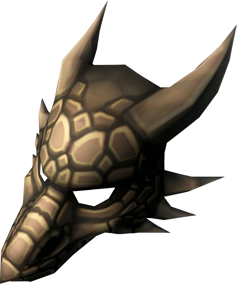 Iron dragon mask RuneScape Wiki FANDOM powered by Wikia