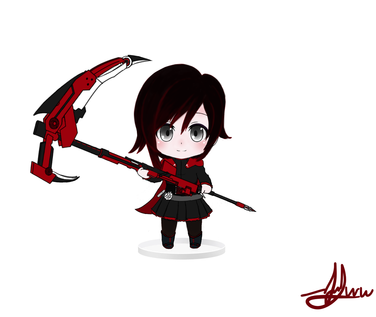 Image - Ruby rose nendoroid withcrescent rose by ryuachan-d78vazn.png