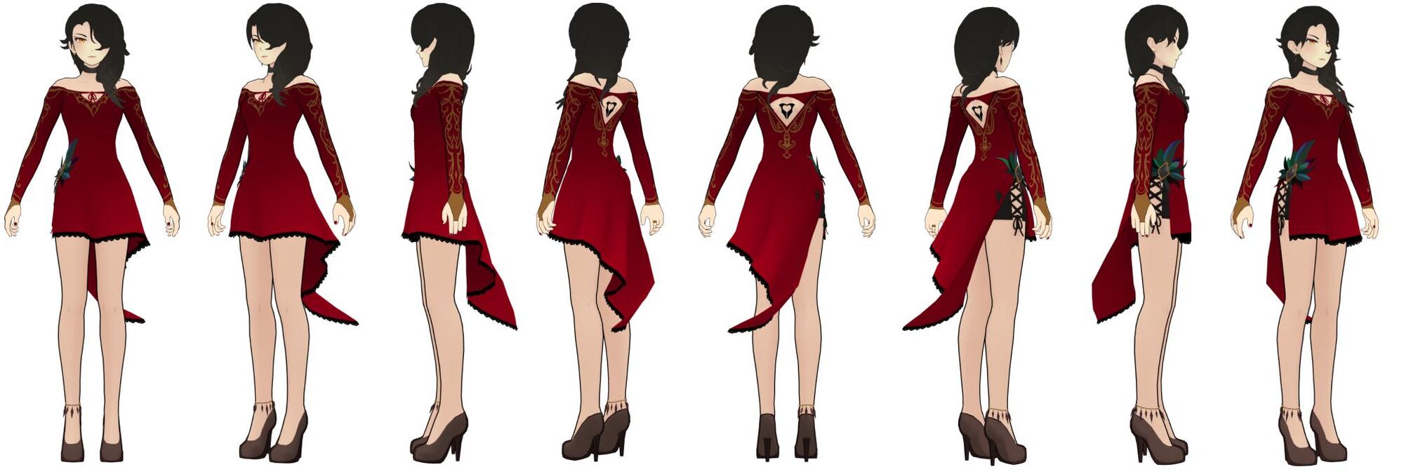 rwby cinder figure