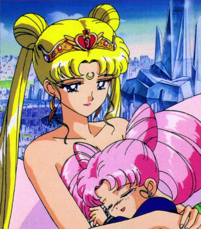 neo queen serenity small lady & king endymion