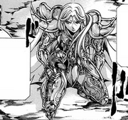 Resultado de imagen para Mū en el spin-off The Lost Canvas