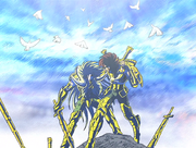 Shion y Docko en la ultima Guerra Santa